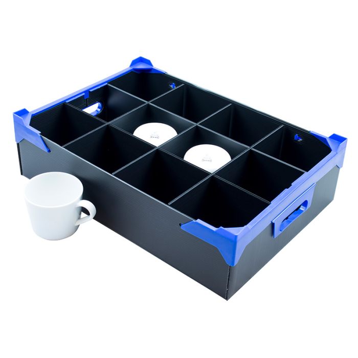 Large Cup Box with 12 Compartments 