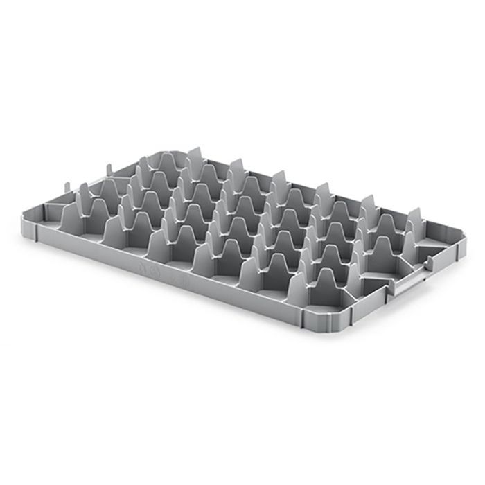 33 Compartment Top Section Euro Crate Divider Insert