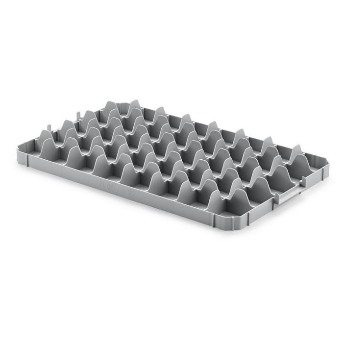 40 Compartment Top Section Euro Crate Divider Insert