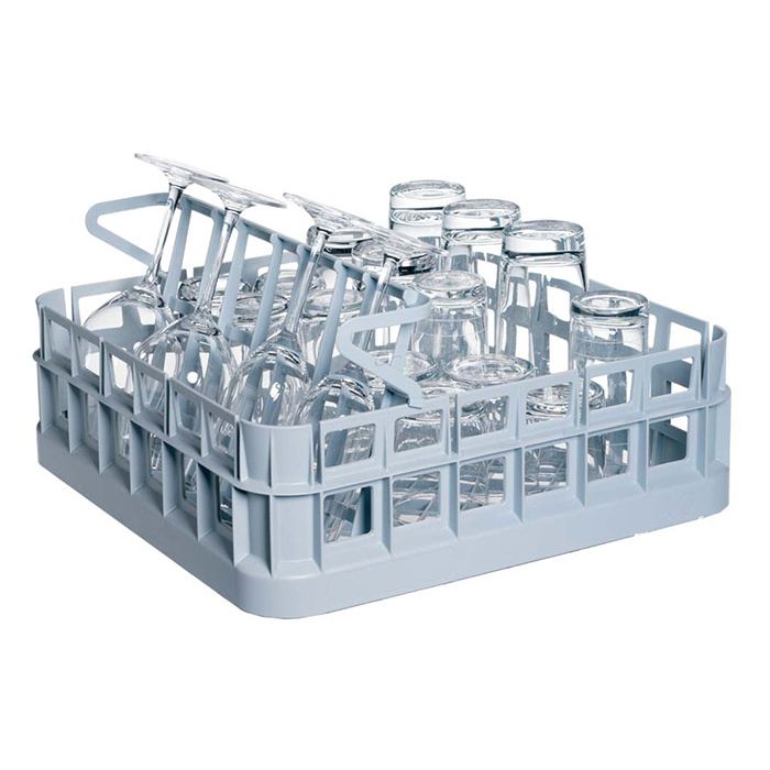 400x400mm Glasswasher Basket