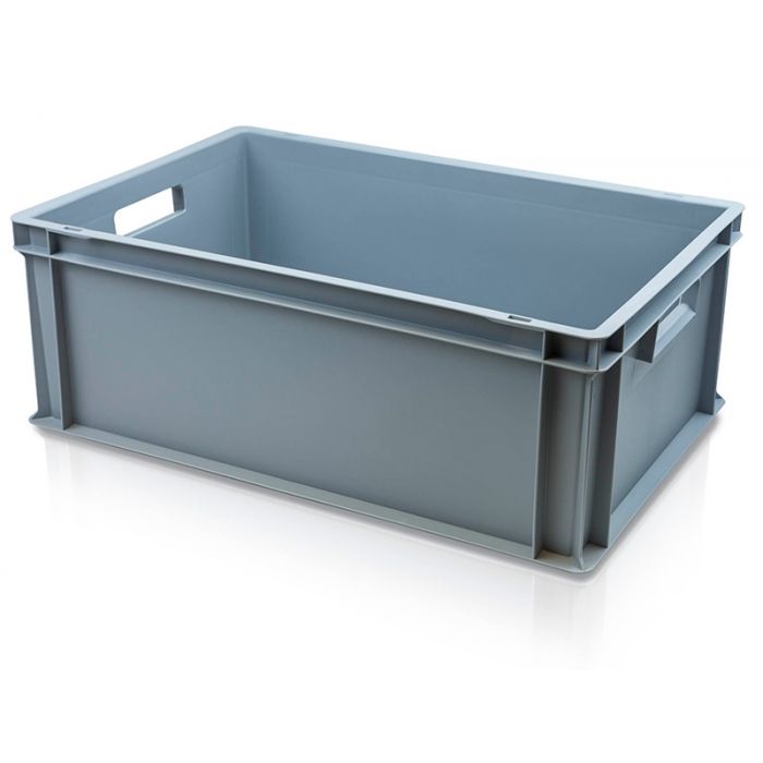 42 Litre Euro Stacking Plastic Storage Box (600x400x220mm) Multi Coloured Surplus Stock