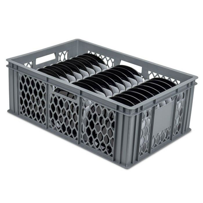 Plate Wash Store Crates