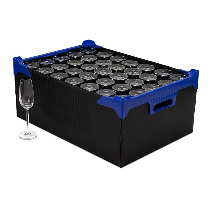 champagne flutes storage box