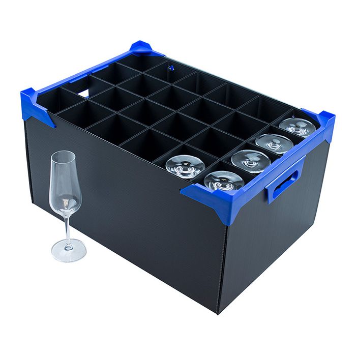 Champagne Flute Storage Box 24 Cells