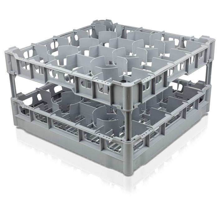 Red Wine Glass Glasswasher Tray with 20 Compartments