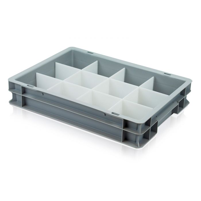 Shallow Euro Tray - 12 Cells