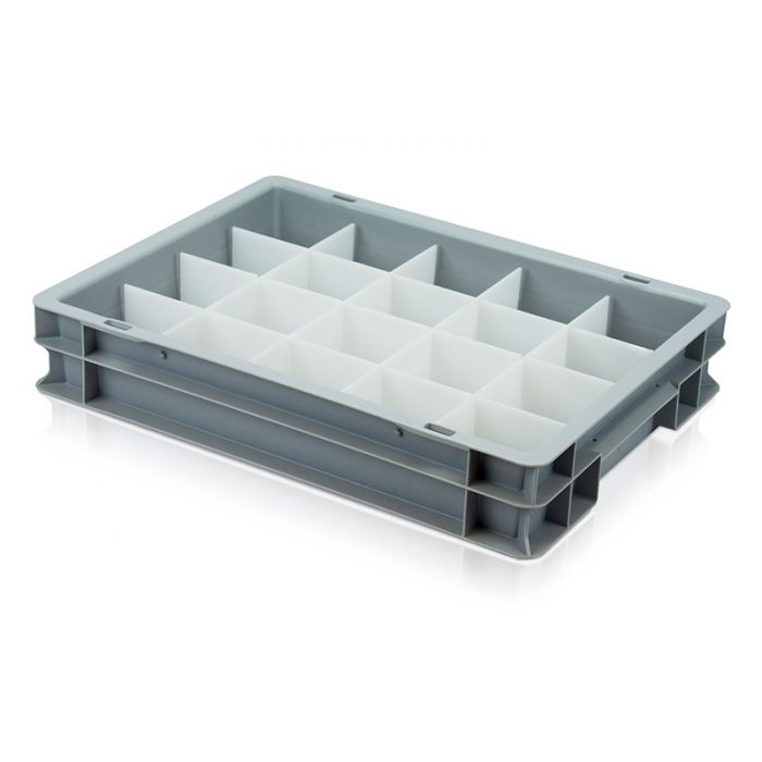 Shallow Euro Tray - 20 Cells