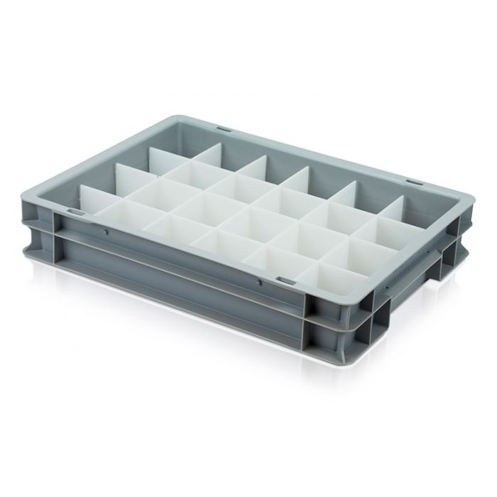 Shallow Euro Tray - 24 Cells