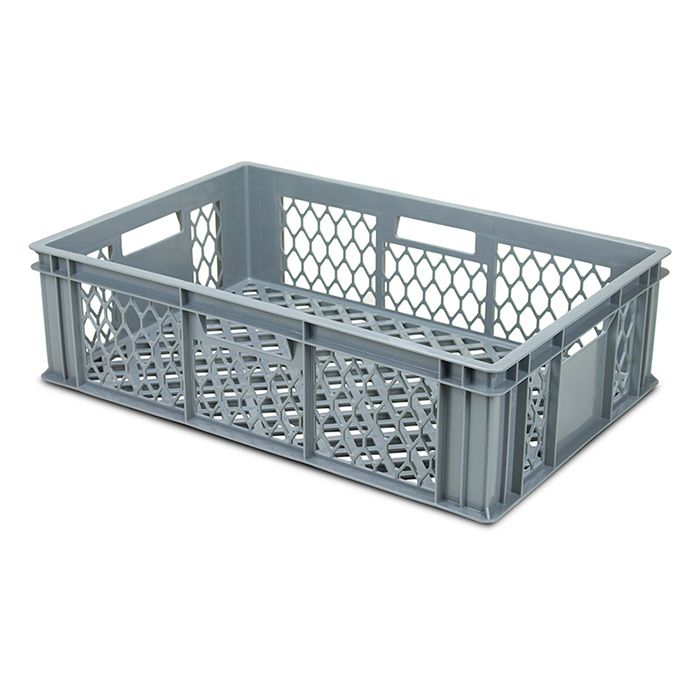 Perforated Stacking Euro Crate 