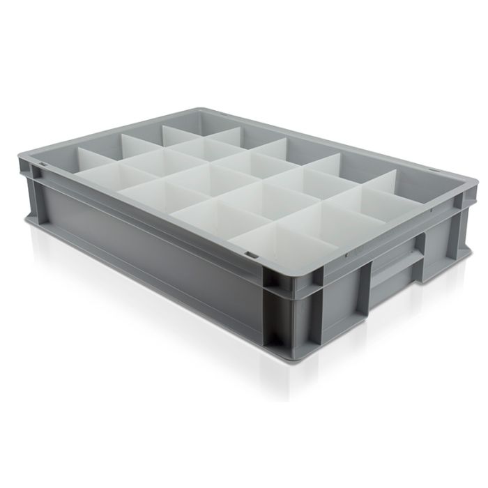 Cup storage Box with 20 Compartments 