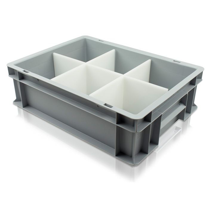 Stackable Euro Box - 6 Cells