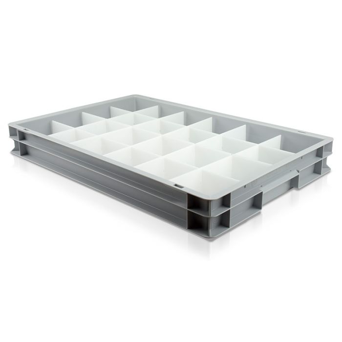 Euro Tray with Dividers