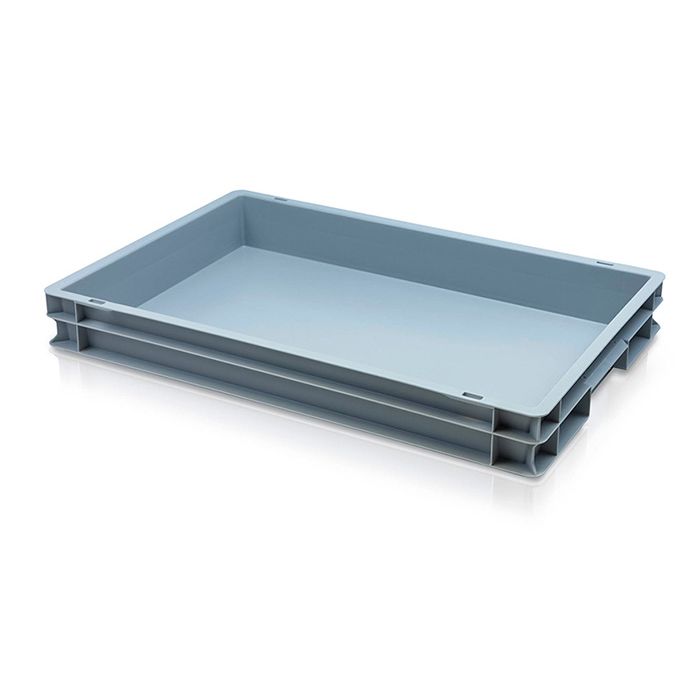 Shallow Low Solid Sided Tray L600xW400xH75mm