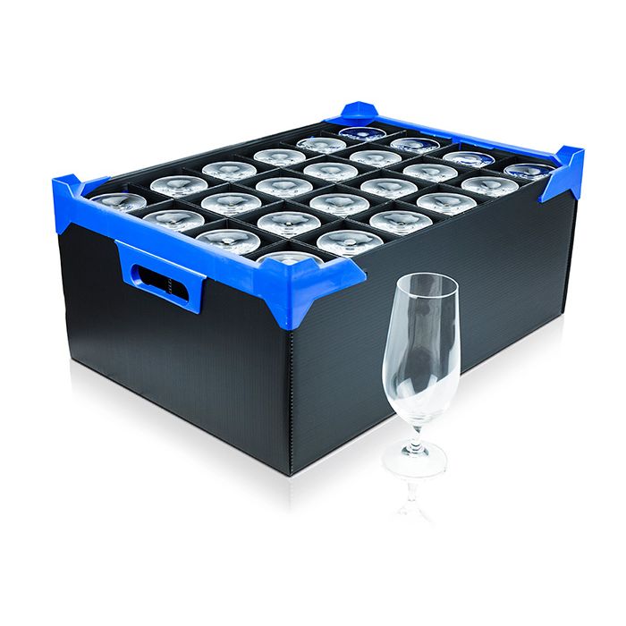 Slim Pint Glass Storage Box