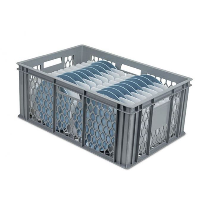 Starter Plate Storage Crate With Dividers