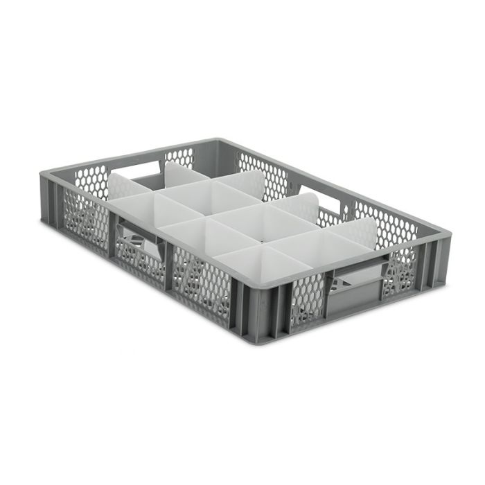 Shallow Tray with 12 Compartments 