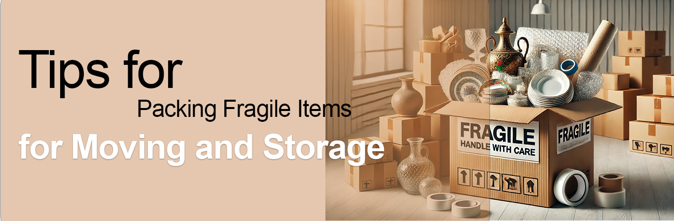 Tips for Packing Fragile Items for Moving and Storage